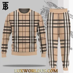 BURBERRY Limited Edition SWEATER & PANTS Set LUX-ZWY+CK-SHGZD2LH