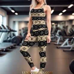 LOUIS VUITTON TankTop Leggings Summer Set 2025 LUX-BS+DDK-0MRNTU5JN
