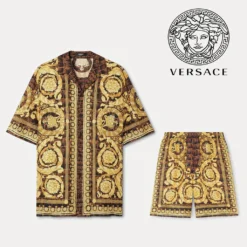 VERSACE Hawaiian Shirt & Short Limited Edition Summer 2025 LUX-CY+STK-08BMH1TZJ