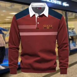 GUCCI Premium Long Sleeve Polo Shirt 2025 LUX-YVWYB -B3TJNGX2