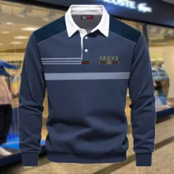 GUCCI Premium Long Sleeve Polo Shirt 2025 LUX-YVWYB -5KQ2IGPZ