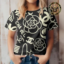 Premium CHANEL T-Shirt 💖 Women 2024 LUX- TX-0002IIRAP52E
