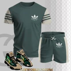 GUCCI Premium T-Shirt & Shorts Match AJ 13 Sneaker Hot Summer 2025 LUX-TX+STK-0CIPIYIQT