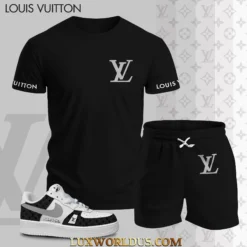 LOUIS VUITTON T-Shirt & Shorts Match AF1 Sneaker Hot 2025 LUX-TX+STK-0CQQNRV2T