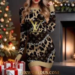 LOUIS VUITTON Luxury Sweater Dress Limited Edition 2025 LUX-MLQ-CQQHQTUE