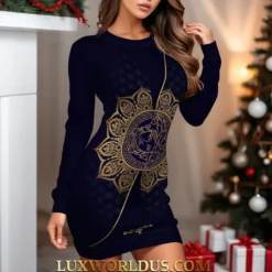 VERSACE Premium SWEATER DRESS Limited Edition 2025 LUX-MLQ-0NMRVWJUZ