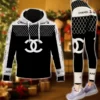 Chanel NEW HOTTEST Hoodie & Leggings Set For WOMEN 2025 MRS-AF+DDK-HOT00028