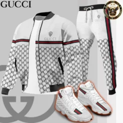 GUCCI Limited Edition Winter Tracksuits Match AJ 13 Sneaker LUX-JK+DK+F67-9BKJ17ZA