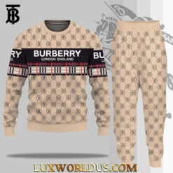 BURBERRY Limited Edition SWEATER & PANTS Set LUX-ZWY+CK-KT7HMZJU