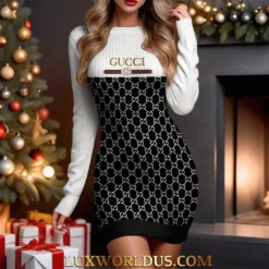 GUCCI Premium SWEATER DRESS Limited Edition 2025 LUX-MLQ-LGWE73V0