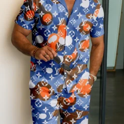 LOUIS VUITTON Limited Edition Hawaiian Shirt & Shorts Summer 2025 LUX-SP+STK-0GNL1QUTI