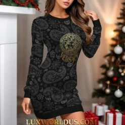 VERSACE Premium SWEATER DRESS Limited Edition 2025 LUX-MLQ-0VQHGWU1I