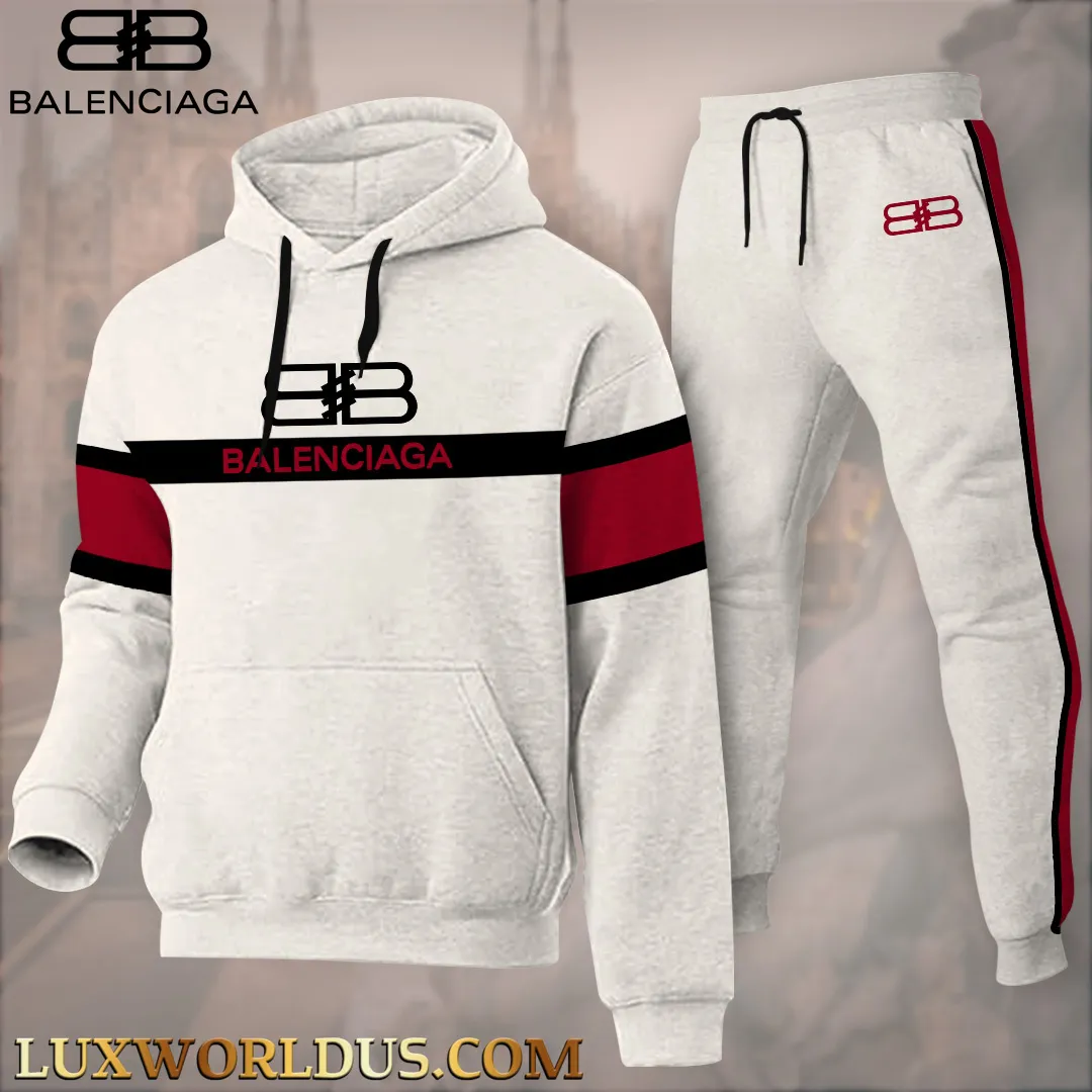 BALENCIAGA Limited Edition HOODIE & PANTS Set 2025 LUX-AF+CK-ZTUFJARC