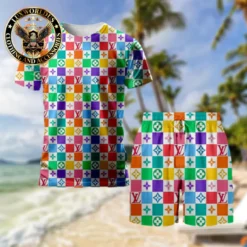 [NEW] Premium LOUIS VUITTON T-Shirt & Short SUMMER 2025 MRS-TX+STK-LV11135