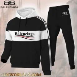 BALENCIAGA Limited Edition HOODIE & PANTS Set 2025 LUX-AF+CK-NKHIW2B0