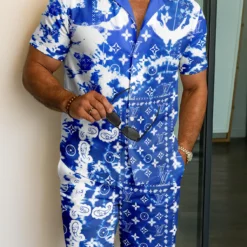 LOUIS VUITTON Limited Edition Hawaiian Shirt & Shorts Summer 2025 LUX-SP+STK-0QX1VUHU4