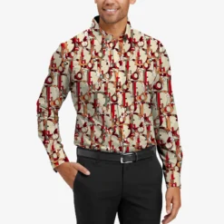 CHRISTIAN DIOR Premium Long Sleeve Button Shirt MRS-CCY-DIOR271127