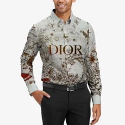 CHRISTIAN DIOR Premium Long Sleeve Button Shirt MRS-CCY-DIOR271115