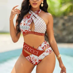 GUCCI Luxury Two Pieces BIKINI 💖 Hot Summer 2025 LUX-YBIK2-000A6BLZDJX