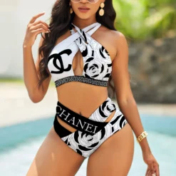 CHANEL Luxury Bikini 💖 Hot Summer 2025 LUX-YBIK2-0002E5414JH