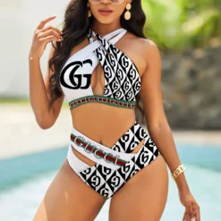 GUCCI Luxury Two Pieces BIKINI 💖 Hot Summer 2025 LUX-YBIK2-000CRO8C3HX