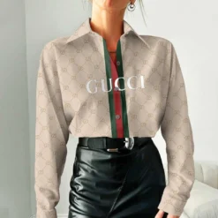 GUCCI Luxury Long Sleeve Button Shirt 2024 LUX-NCY-0000ETUNIWKL