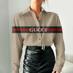 GUCCI Luxury Long Sleeve Button Shirt 2024 LUX-NCY-0000Q0ZYV0DN