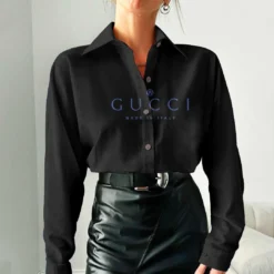 GUCCI Luxury Long Sleeve Button Shirt 2024 LUX-NCY-0000ILGHMOGV