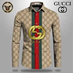 GUCCI Limited Edition Long Sleeve Shirt Hot Trend 2024 LUX-CCY-0000EA1R10MN