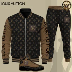 LOUIS VUITTON Premium Winter Tracksuits Match AJ 13 Sneaker LUX-JK+DK+F67-0EX3UPAIC