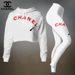 CHANEL Premium Cropped Hoodie Leggings Set  LUX-CRF+DDK-UHD1J5BJ
