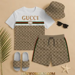 GUCCI Premium T-Shirt & Shorts Summer Set 2025 LUX-TX+STK-0RDOL2SSA
