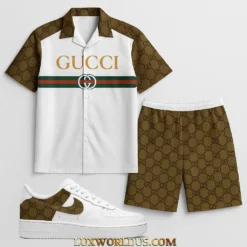 GUCCI Limited Edition Hawaiian Set Match AF1 Sneaker LUX-CCY+STK+F40-03XZCOJTI
