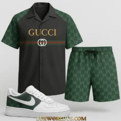 GUCCI Limited Edition Hawaiian Set Match AF1 Sneaker LUX-CCY+STK+F40-0LNFGNJJP