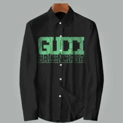 [NEW] Premium BALENCIAGA Long Sleeve Button Shirt MRS- CCY-0000WPEZDBUF