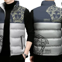 VERSACE Limited Edition Sleeveless Down Jacket LUX-C290-0092D7EDIM