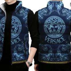 VERSACE Limited Edition Sleeveless Down Jacket LUX-C290-00ZL7RKYP1