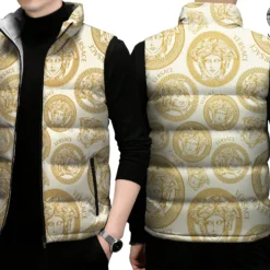 VERSACE Limited Edition Sleeveless Down Jacket LUX-C290-004TXLYWD2