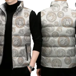 VERSACE Limited Edition Sleeveless Down Jacket LUX-C290-00VN2GFREM