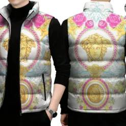 VERSACE Limited Edition Sleeveless Down Jacket LUX-C290-00NGIWIAZH