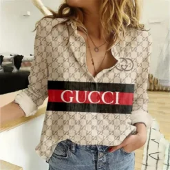 GUCCI Luxury Long Sleeve Button Shirt 2024 LUX-NCY-0000WYEIINE1