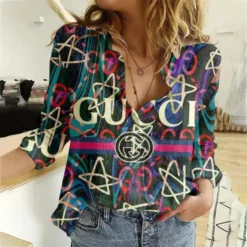 GUCCI Luxury Long Sleeve Button Shirt 2024 LUX-NCY-0000COY75KYG
