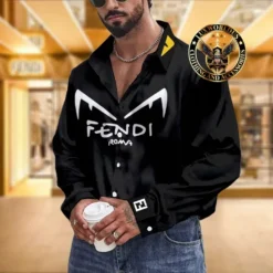 [NEW] Premium FENDI Long Sleeve Button Shirt 2025 MRS-CCY-FD0011