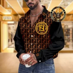 [NEW] Premium FENDI Long Sleeve Button Shirt 2025 MRS-CCY-FD0013