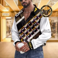 [NEW] Premium FENDI Long Sleeve Button Shirt 2025 MRS-CCY-FD0015