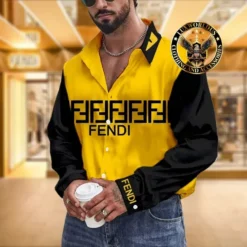 [NEW] Premium FENDI Long Sleeve Button Shirt 2025 MRS-CCY-FD0016
