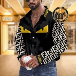[NEW] Premium FENDI Long Sleeve Button Shirt 2025 MRS-CCY-FD0003