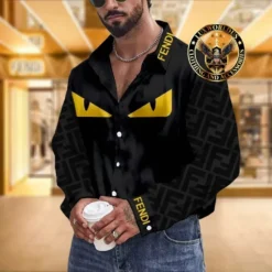 [NEW] Premium FENDI Long Sleeve Button Shirt 2025 MRS-CCY-FD0004