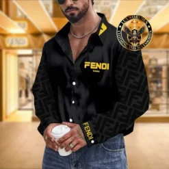 [NEW] Premium FENDI Long Sleeve Button Shirt 2025 MRS-CCY-FD0005