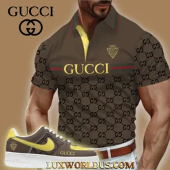 GUCCI Polo Shirt Match AF1 Sneaker Hot 2025 LUX-PO+F40-HMPG1368
